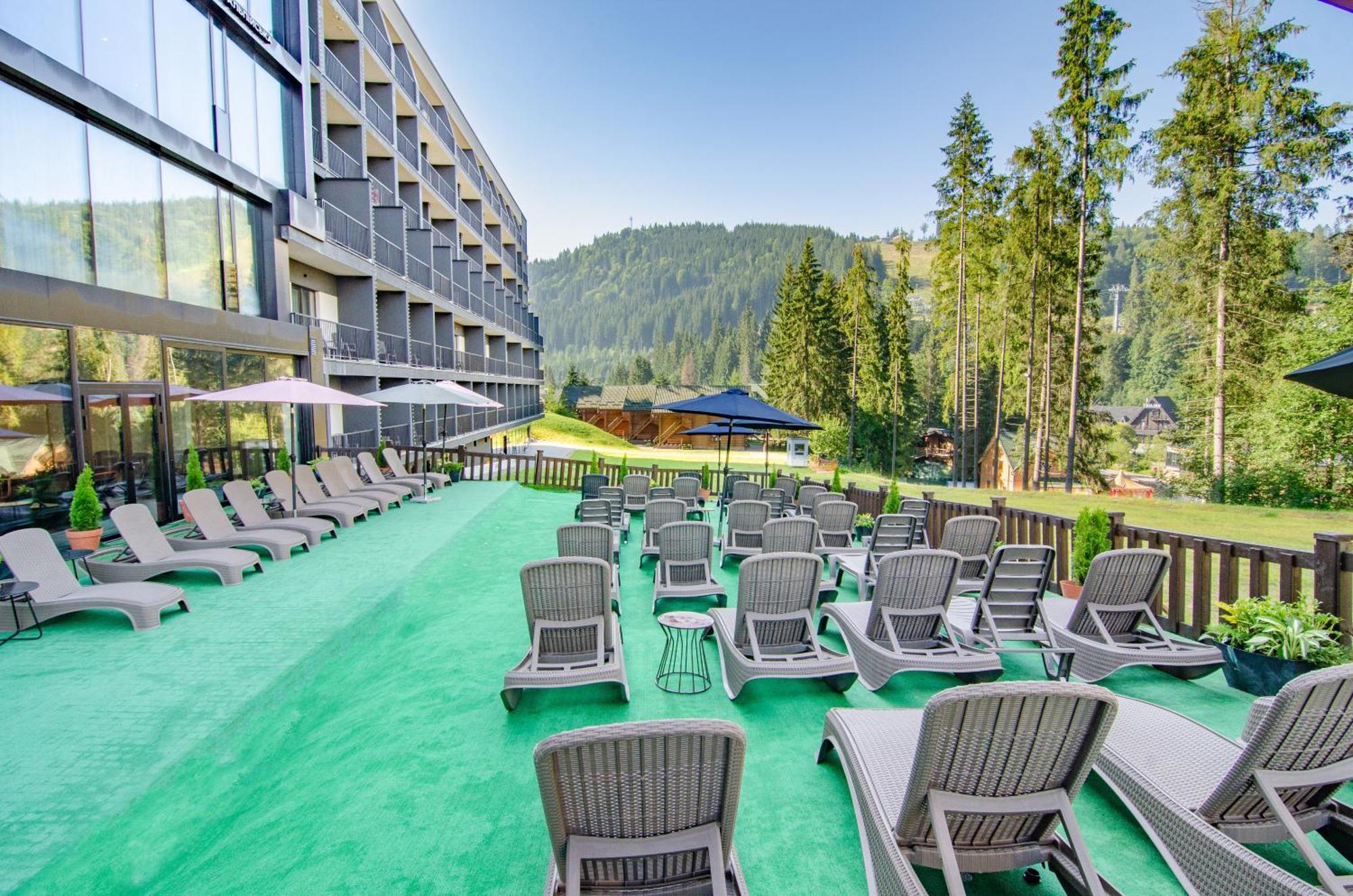 Hvoya Apart-Hotel & Spa Bukovel Esterno foto