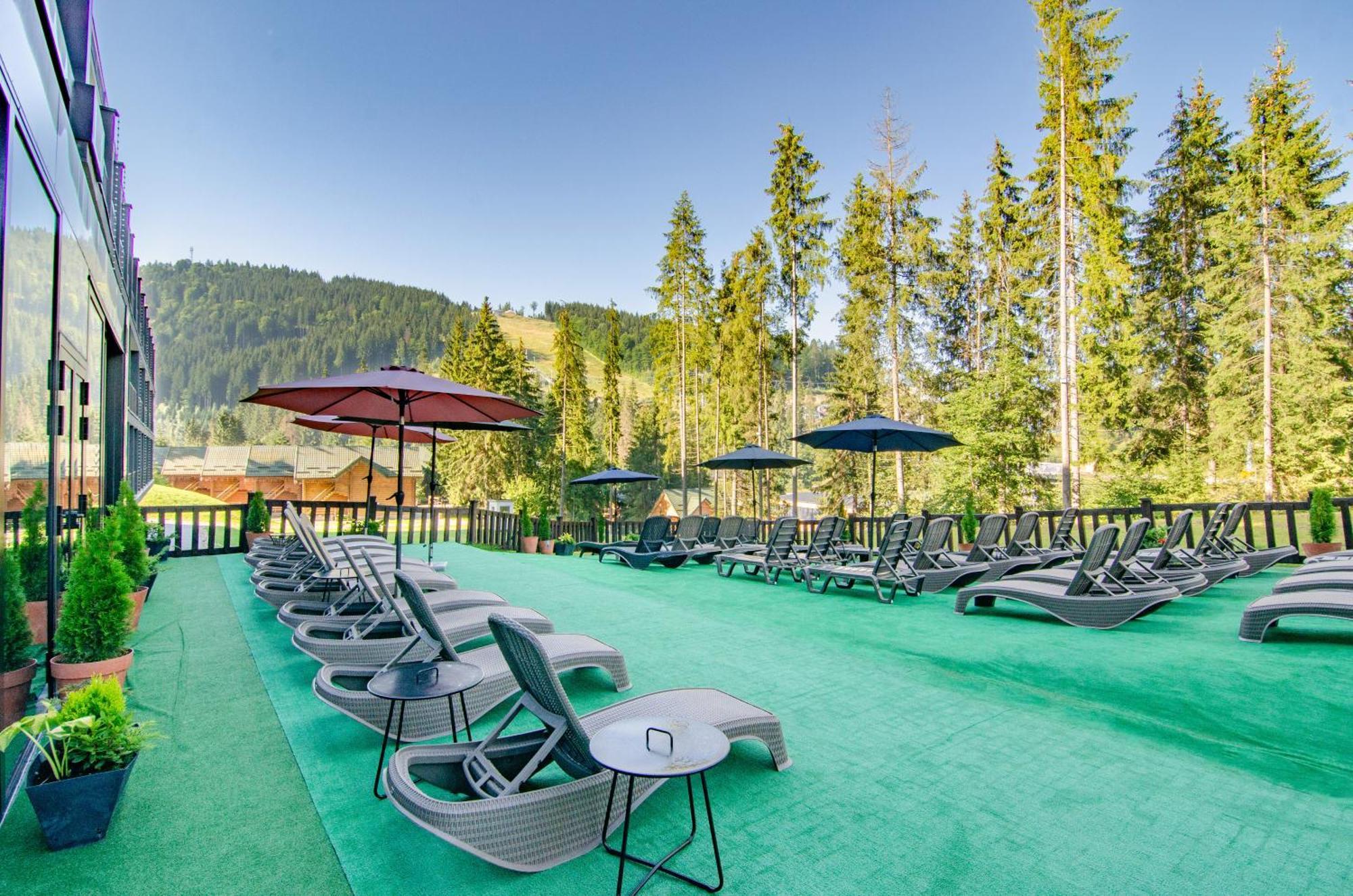 Hvoya Apart-Hotel & Spa Bukovel Esterno foto